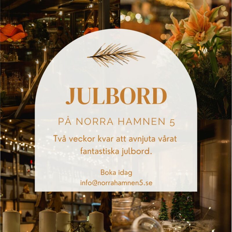 JULBORD PÅ NH5