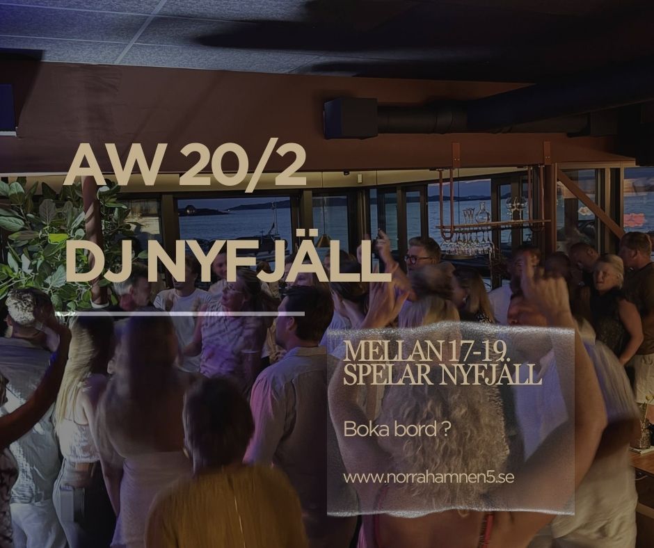AW med DJ NYFJÄLL